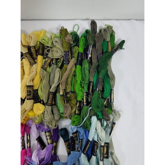 DMC Embroidery Floss 100% Cotton Assorted Colors 120+ Skeins Craft Thread - Picture 5 of 11